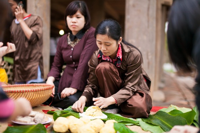Thưởng thức hương vị Tết cổ truyền tại Chợ tết Ecopark - ảnh 1